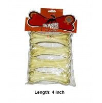 Super Dog Dog Treats Protein Chewy Bone 4 Inch 4 In 1